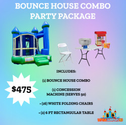 Bounce House Combo Party Package