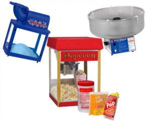 Popcorn, cotton candy machine rentals in summit, nj