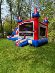 blue inflatable from littlejumpersnj.com